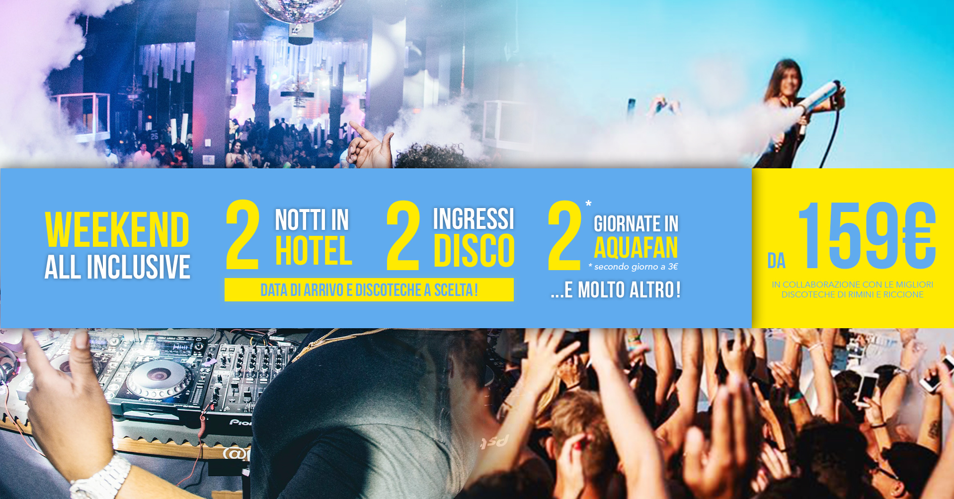 Pacchetto week end riccione All inclusive