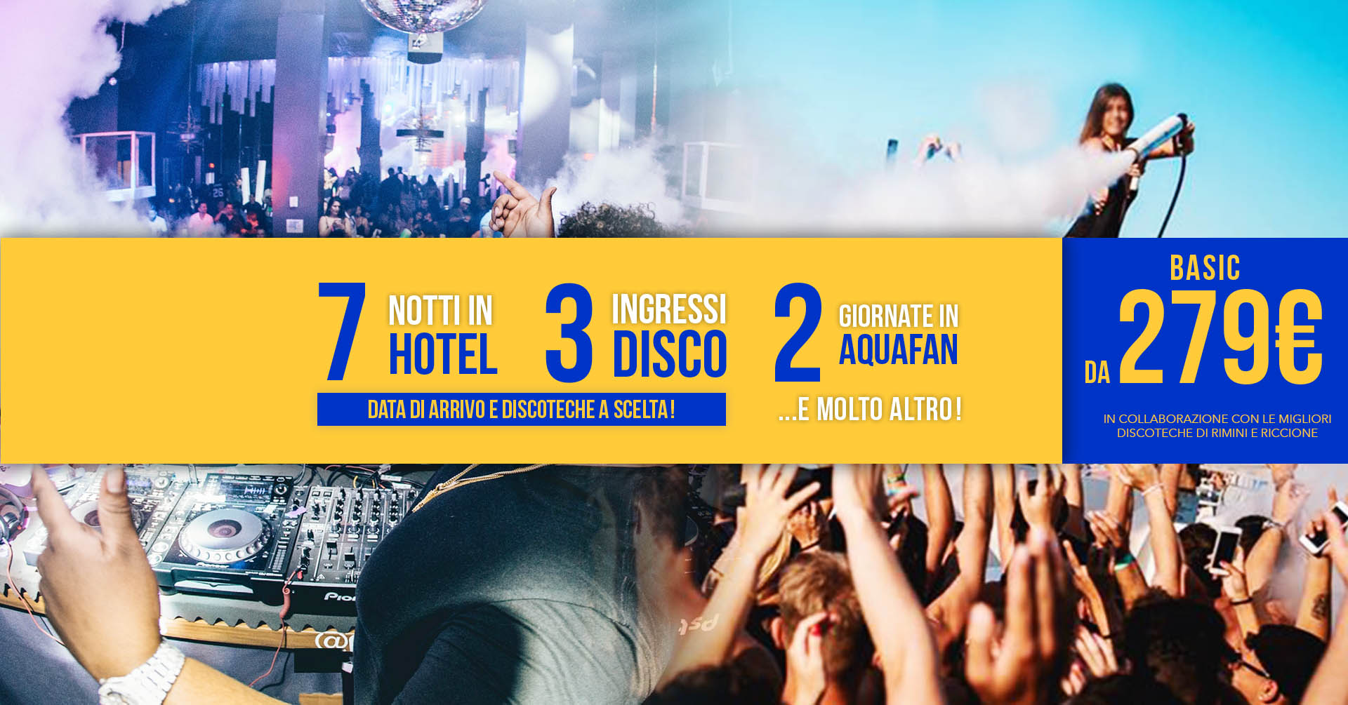 pacchetto hotel + discoteche riccione Basic ok